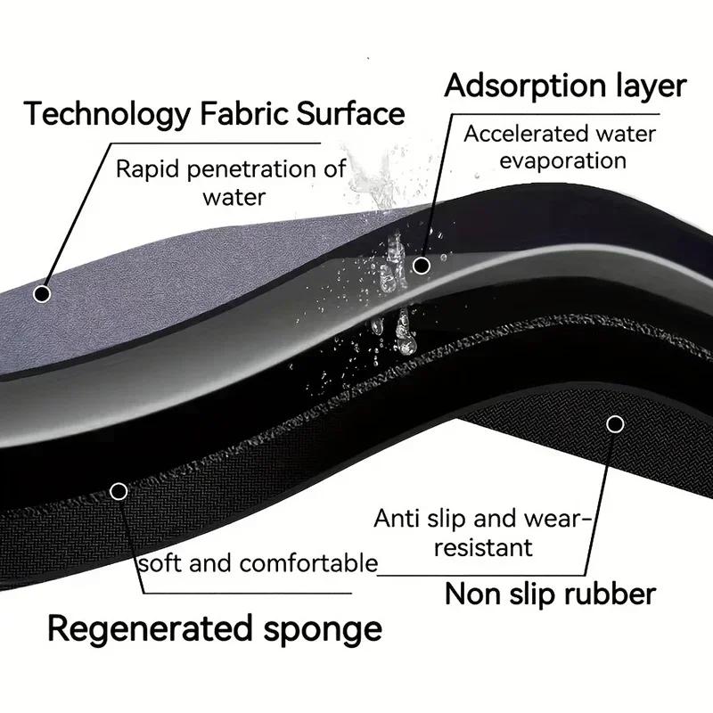 Cartoon Strawberry Cherry Fruits Pattern Diatom Mud Bathtub Mat Absorbent Non-slip Strawberry Bath Rug Modern Floor Mat