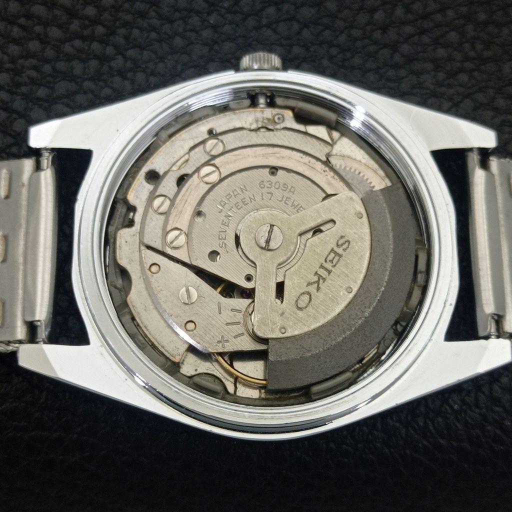 JAPAN VINTAGE REFURBISHED SEIKO 5 AUTOMATIC MENS ROMAN FIGURE WATCH a442051-a