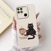 For Realme Narzo 50A Case RMX3430 Luxury Candy Painted Cover Soft Silicone Phone Case For Realme Narzo 50i Narzo50 A Shell Coque