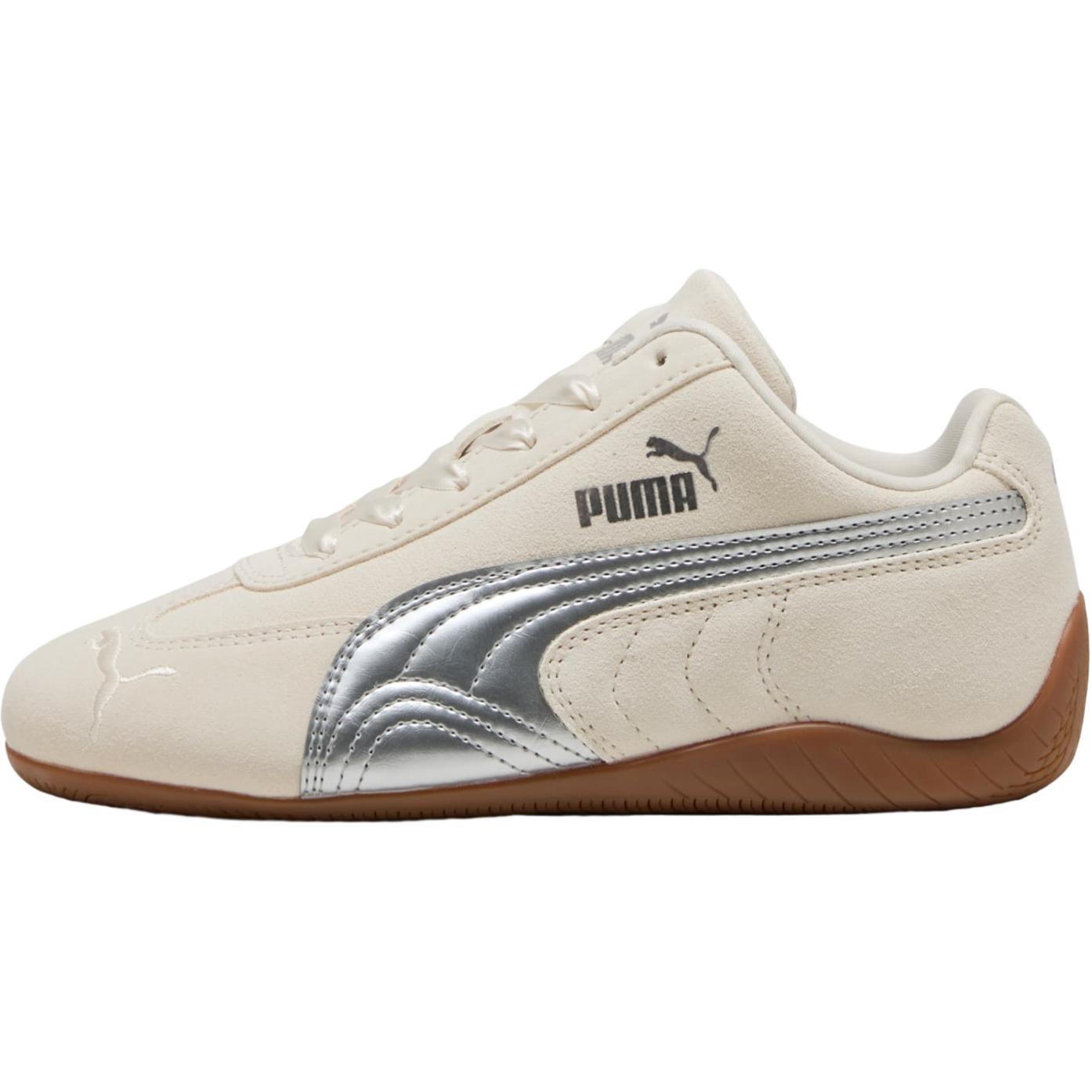 (GS) PUMA Speedcat Metallic Pack - Alpine Snow Silver Kids 404113-01 EU 39