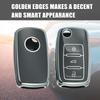 uxcell Smart Key Fob Case Cover Compatible with Volkswagen Compatible