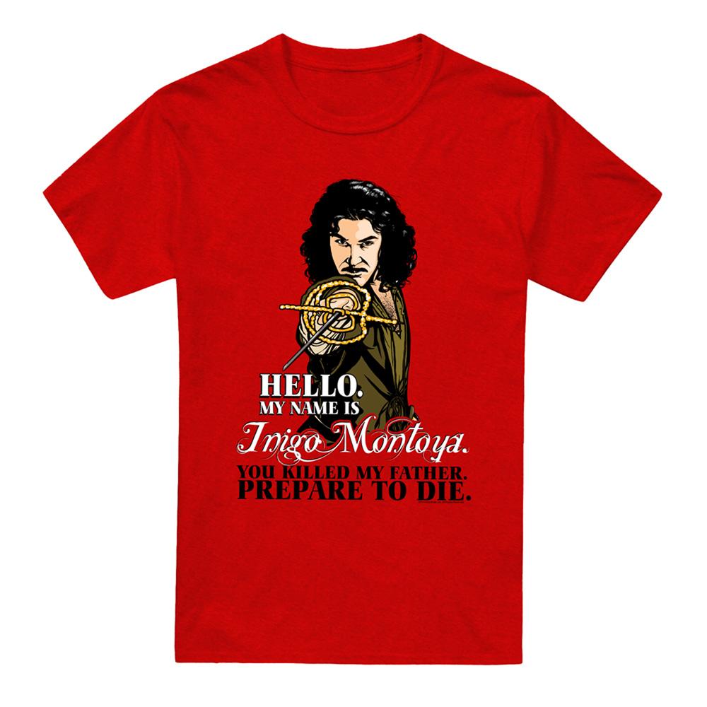 The Princess Bride Unisex Adult Hello My Name Is T-Shirt