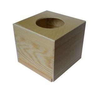 Boite à mouchoirs carree 14 x 14 x 12.5cm