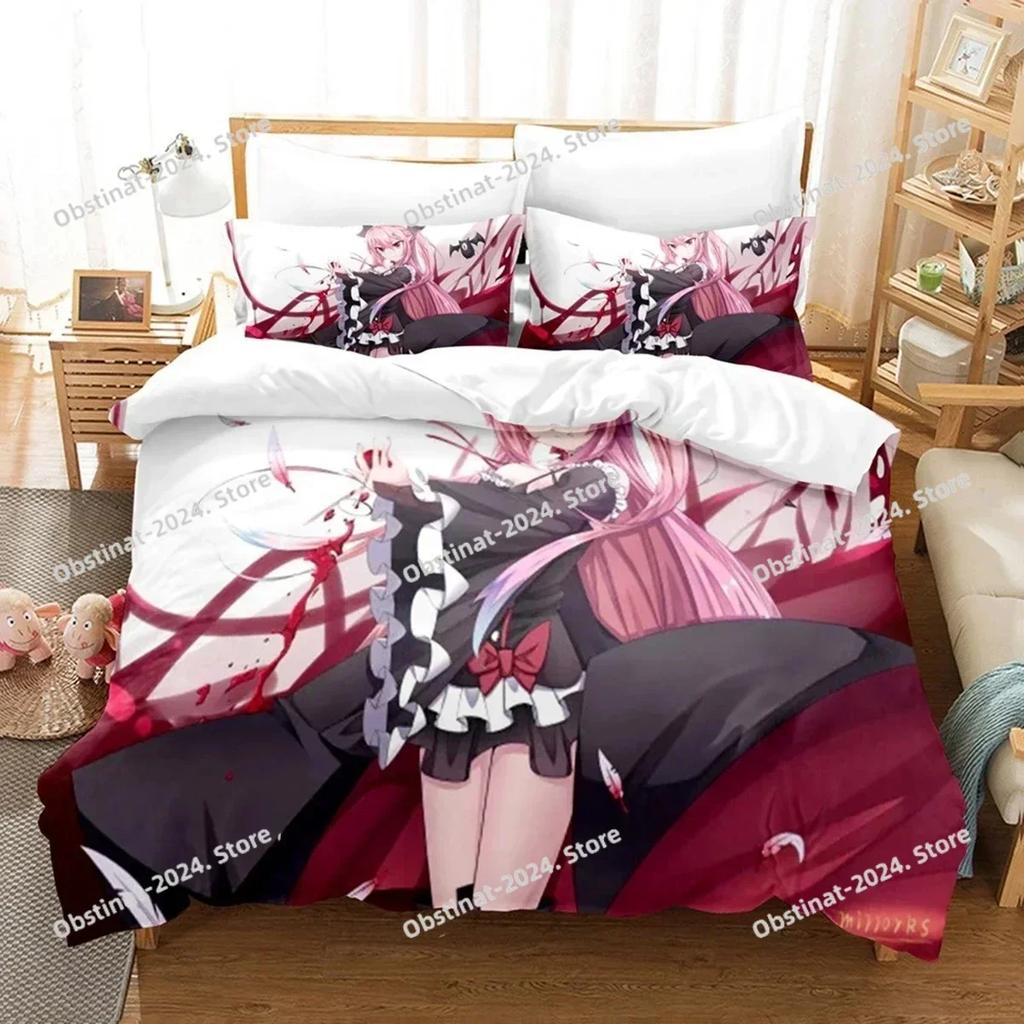 Anime Seraph of the End Mikaela Bedding Set Printed single Comforter Quilt Duvet Cover Pillow Case 3 Pieces Sets Kids Adult Size