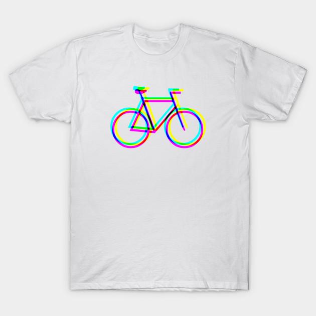 Men Black Print T-shirt Cmyk Bike No-Cut Transfer Paper Print Cotton Tshirt S белый