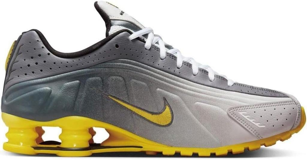 Nike Shox R4 Size SE, Gray/Yellow/White, IH3397-078, 26.0cm