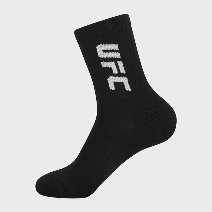 UFC Training Crew Socks (2-Pack) Black U2SCV1304BK
