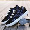 2025 Men Vulcanized New Platform Canvas Shoes for Men Summer Graffiti Men's Sneakers Casual Male Athletic Shoes