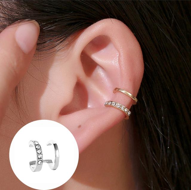 1Pc Punk Metal Ear Cuff Ear Clip For Women No Pierced C Shape Geometric Small Earcuff Ear Wrap Earcuff Clips Jewelry