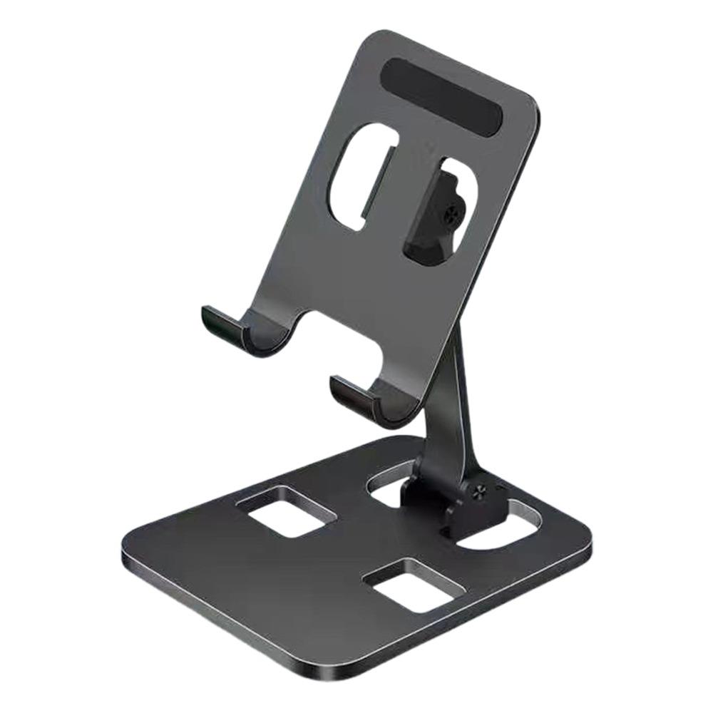 Foldable Mobile Phone Stand Aluminum Alloy Cell Phone Bracket Tablet Holder Desktop Use