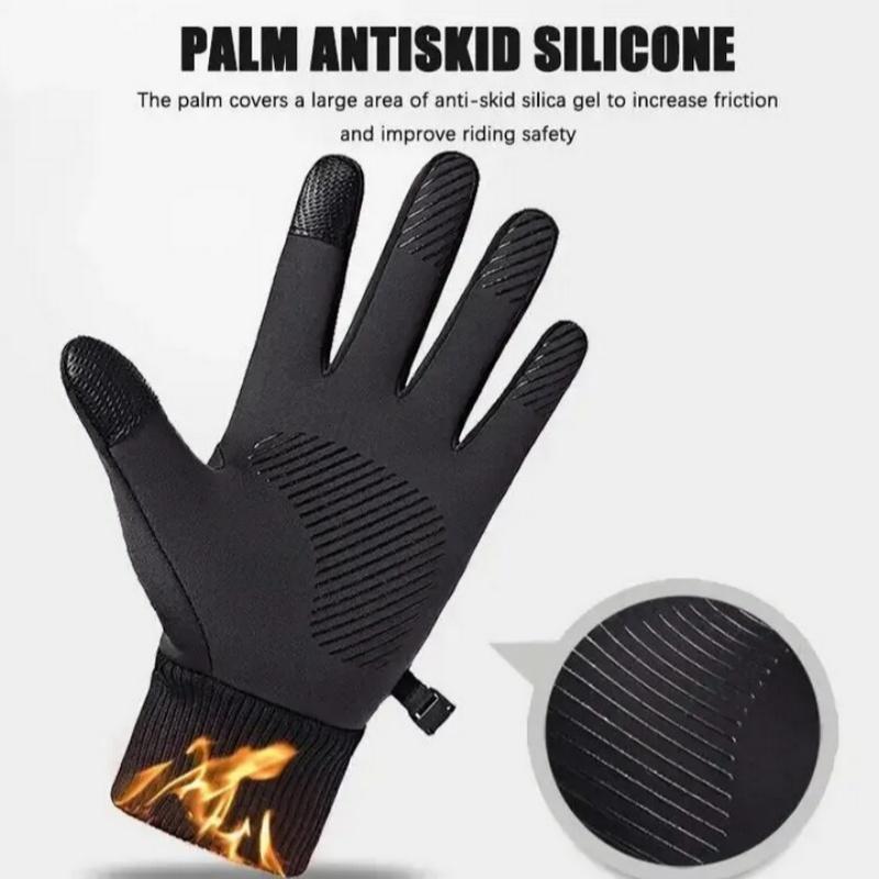 Winter Waterproof Men's Gloves Windproof Sports Fishing Touchscreen Driving Motorcycle Ski Non-slip Warm Cycling Women Gloves