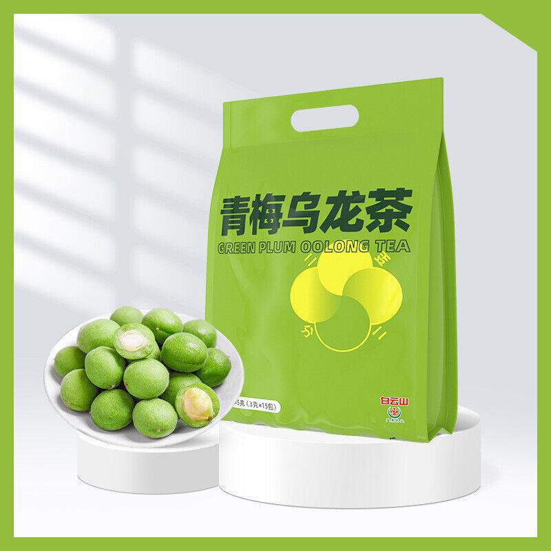 

Зеленый сливовый улун. Полезный летний чай холодного заваривания. Цветочный и фруктовый чай. 45G (3g x 15 packs)