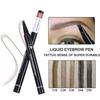 Long Lasting Waterproof Fork Eyebrow Pencil Eyebrow Pen Waterproof Fork Tip Eyebrow Tattoo Pen Brow Pencil