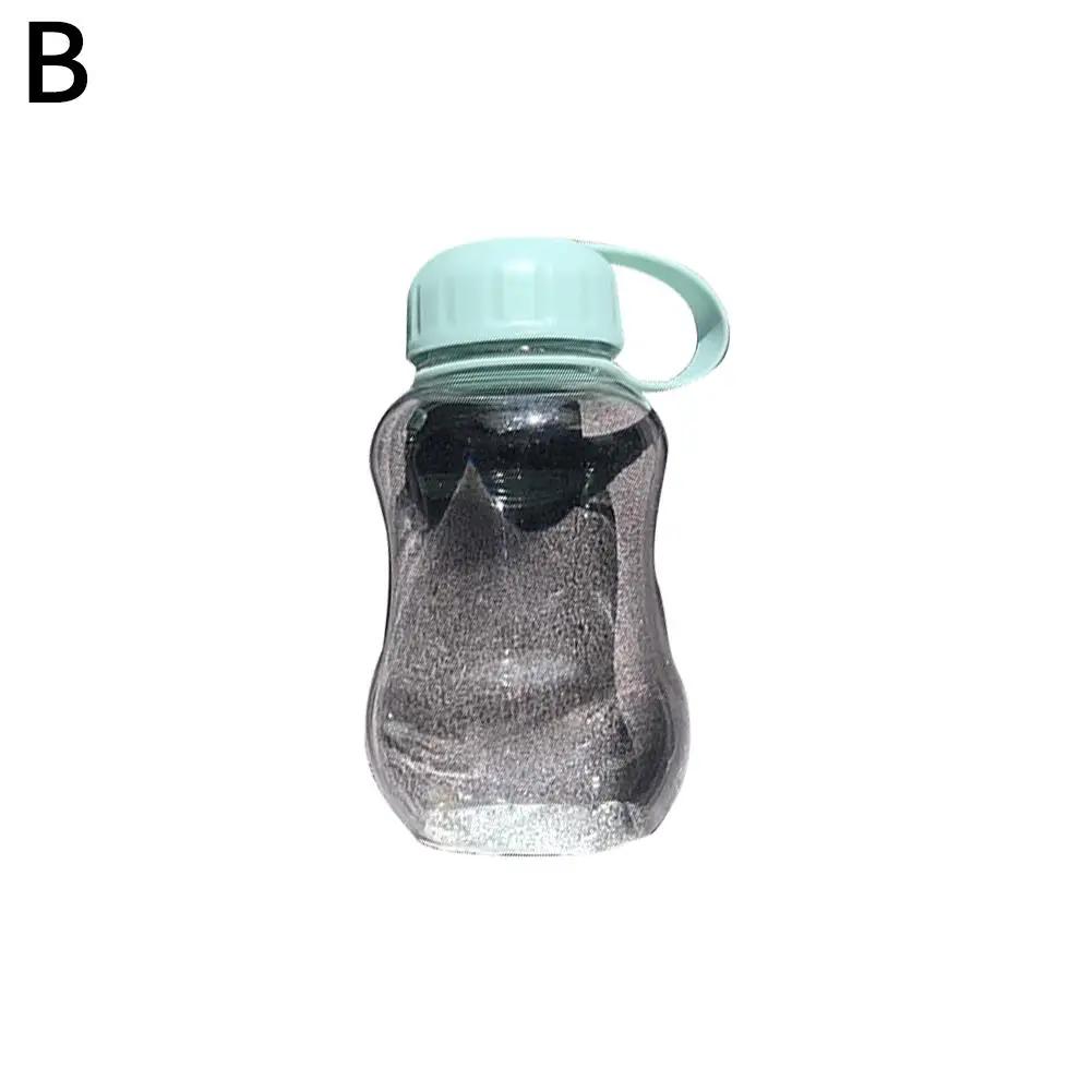 

Мини-стаканчик для воды, пластиковая бутылка, милый детский, маленький, прозрачный, женский, уличный, студенческий, маленький, портативный, стаканчик для воды M0L7