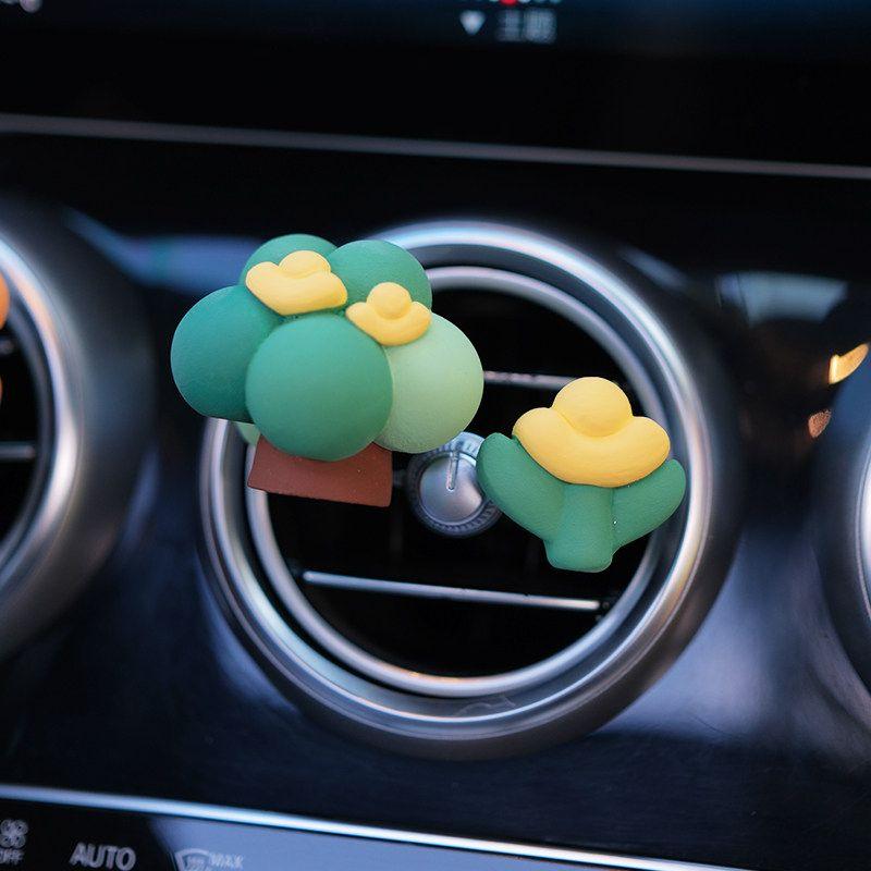 2026 Fortune Horse Car Air Freshener Year of the Horse Wealth Diffuser Car Vent Fragrance Perfume Diffuser Stone Decoration Item Money Tree Combination Air Outlet