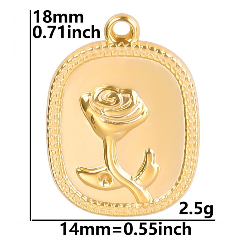 5pcs/Lot Gold Color Animal Butterfly Charm Ojo Turco Stainless Steel Charms For Jewelry Making Supplies Skull Head Star Moon Eye