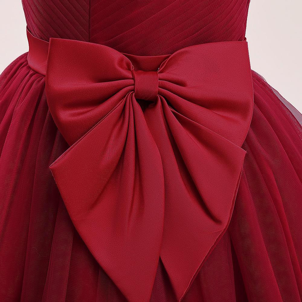 Girls' Formal Sequin Mesh Flower Princess Dress for Big Kids