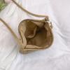 Trendy Single-shoulder Bag Summer Hollowed-out Woven Phone Bag Tassel Crossbody Bag