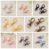 Jewelry Making Split Key Ring Connector Gold Silver Plated Connecting Ring  DIY Jewelry