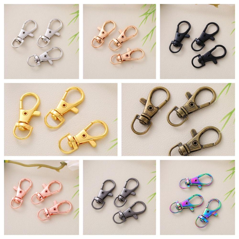 Jewelry Making Split Key Ring Connector Gold Silver Plated Connecting Ring DIY Jewelry