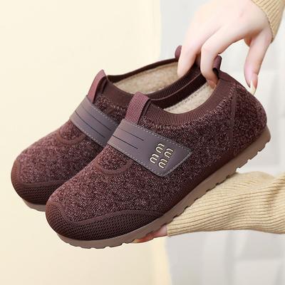 Winter New Women's Fleece Casual Shoes Comfortable Warm Slip-resistant Durable Outsole Women's Shoes