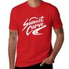Sunset Curve T-Shirt anime blacks quick-drying graphic t-shirts funny