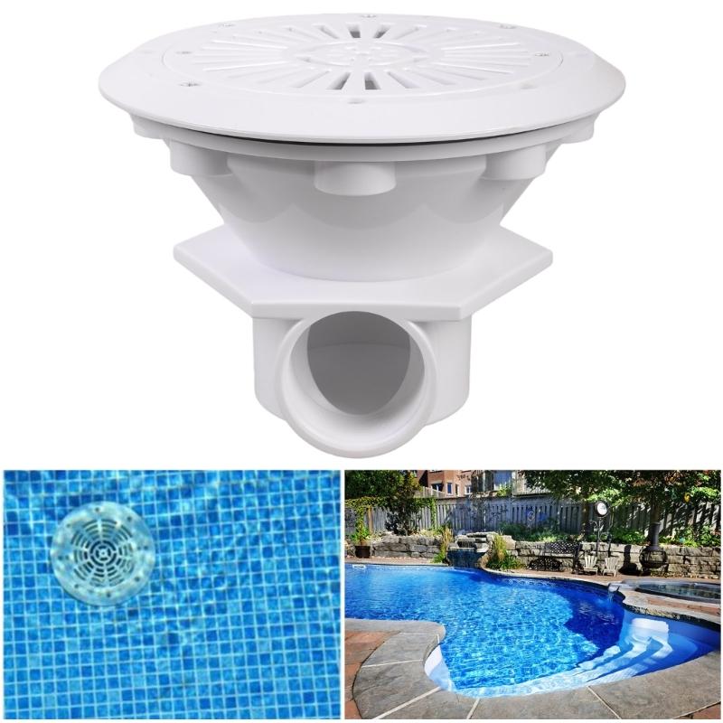 Pool Drain Replacement Detachable Swimming Pool Main Safety Drain Cover for Smooth Water Circulation