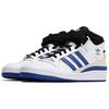 Adidas Forum Mid Weiß Königsblau Herren Sneaker Schwarz FY6796