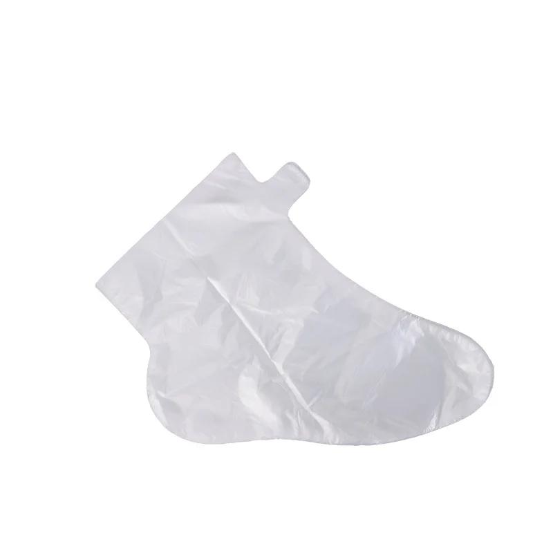 100 Stück, Einweg-Fußmaskenüberzug, Transparente Fußmaske, Wasserdichter Fußmaskenüberzug