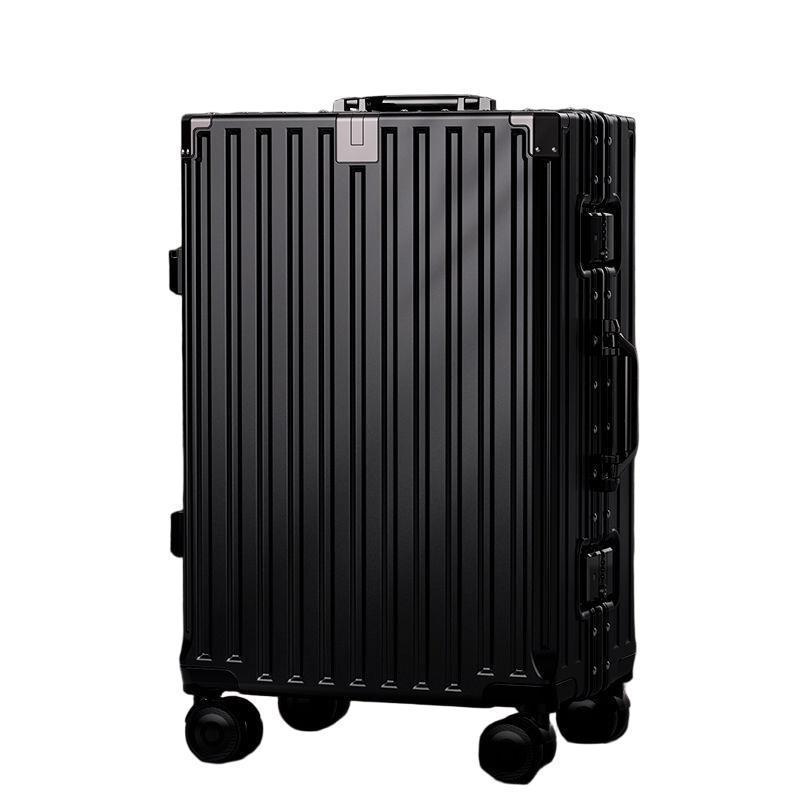 Women's Sturdy & Durable Aluminum Trolley Case With Universal Wheels & Combination Lock - 20” Carry-On