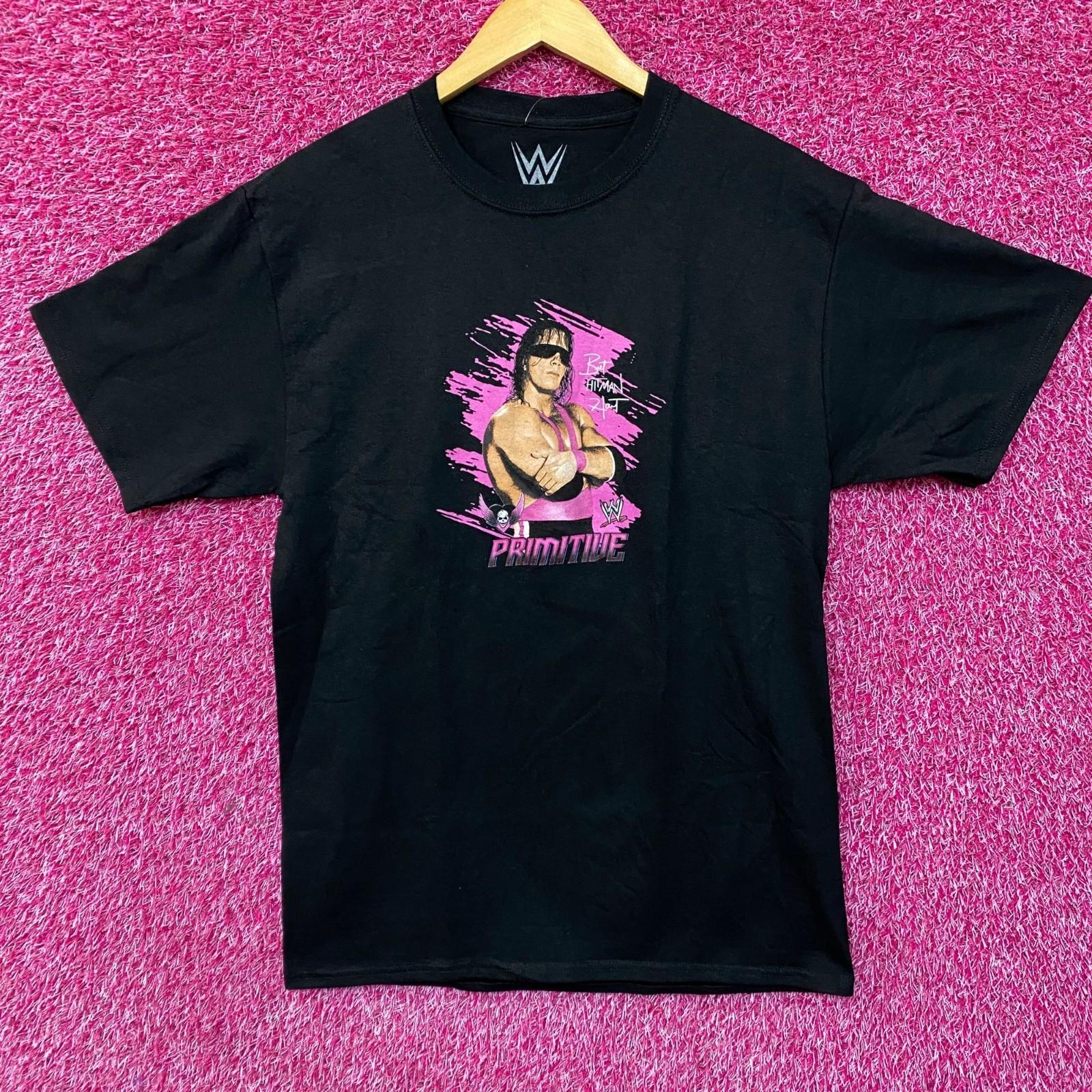 WWE X Primitive Bret Hart Hitman T-Shirt M