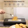 Safer Tabletop Fire Pit Smokeless Portable Smores Maker Small Ethanol Fireplace  Housewarming