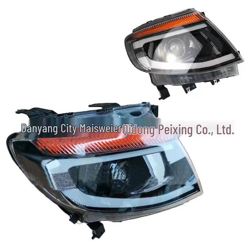 2012-2014 Ford Ranger T6 Headlight Assembly with LED Daytime Running Lights