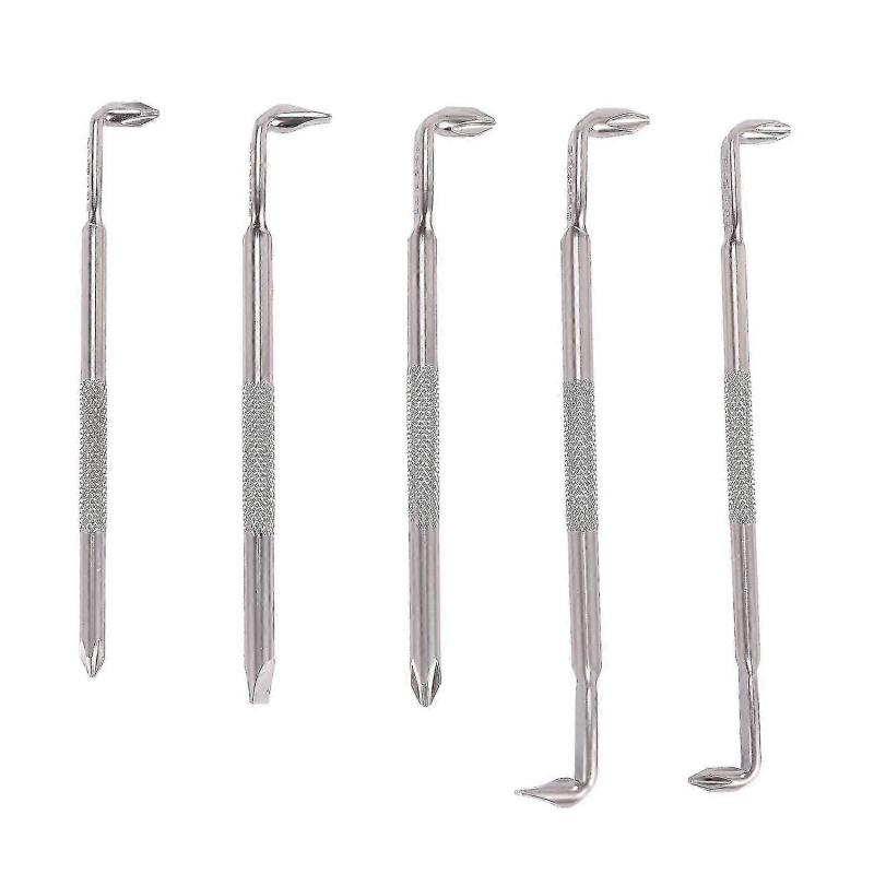 5pcs Z-type Screwdriver L-shaped 90-degree Right-angle Elbow Bend Phillips/slotted With Magnetic S