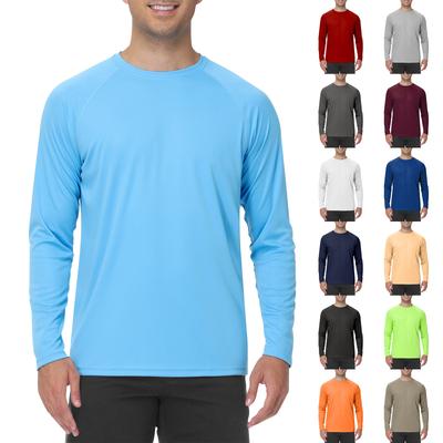 Men's Round Outdoor Hiking And Mountaineering Skin Jacket Fishing Suit Quick Drying Top
