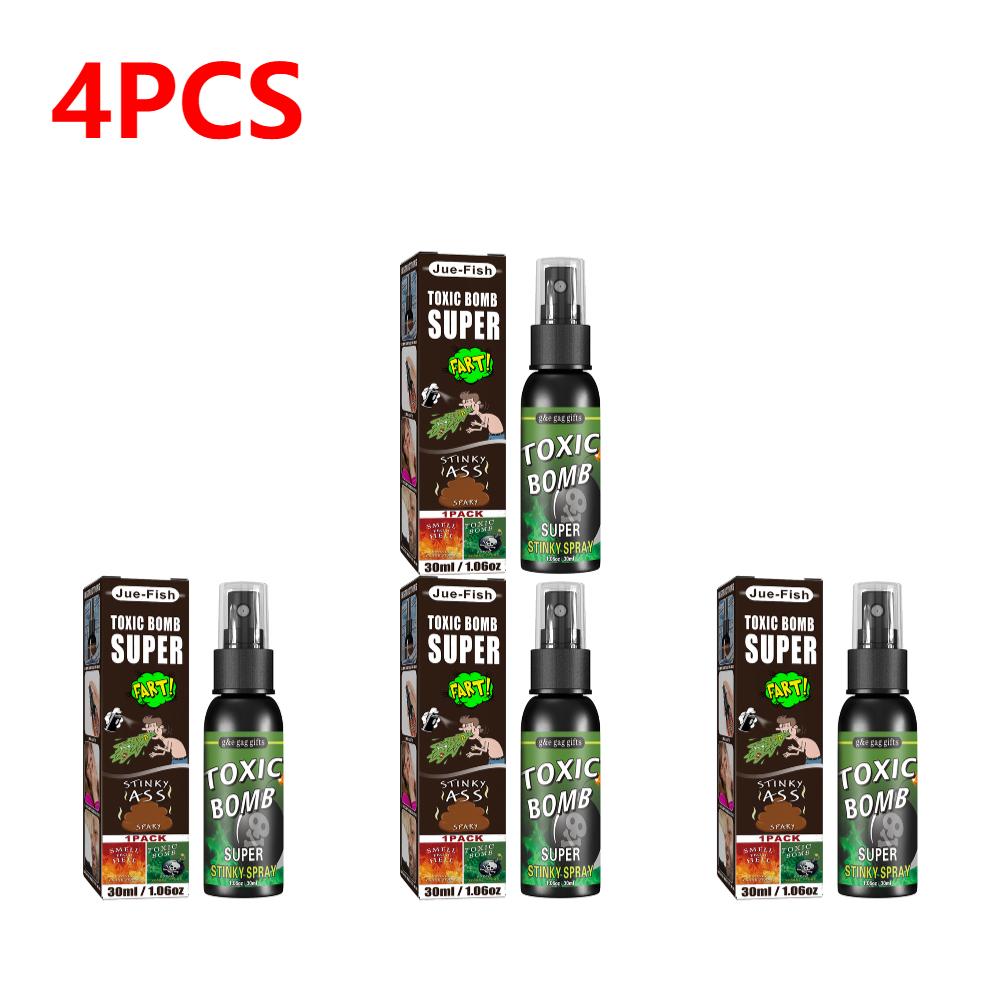 1-5PCS Fart Spray Prank Joke 30ml Non Toxic Fart Gag Spray Party Supplies Smelly Stinky Gags Spray Halloween Funny Toy for Party