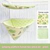 New Hanging Small Pet Cage Breathable Flannel Velvet Pet Hammock Warm Hamster Cage for Sugar Glider Parrot Hamster
