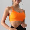 New yoga clothes short vest women's cross back bra underwear outdoor running fitness sports top