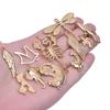 5 pièces/Lot Breloques Animales Loup Scorpion Ailes Pendentif Homme Acier Inoxydable Breloques Fabrication de Bijoux DIY Bedeltjes Voor Sieraden Maken