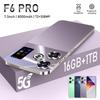2025 F6 PRO Smartphone: 16+1T Memory, Cross-border, All-in-One Smart Device