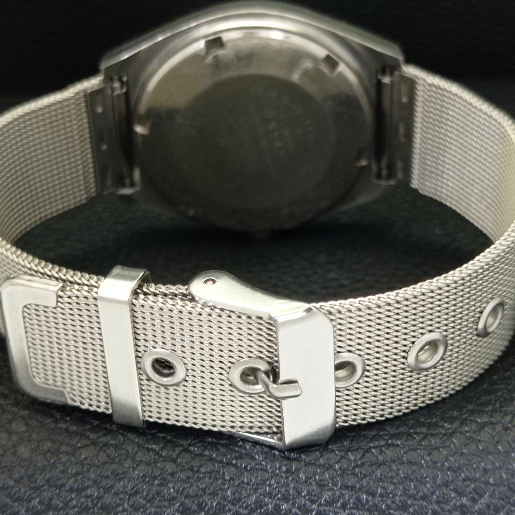 AUTOMATIC VINTAGE SEIKO 6319A JAPAN MENS WHITE COLOR DIAL WATCH a500827-5 R154-a500827