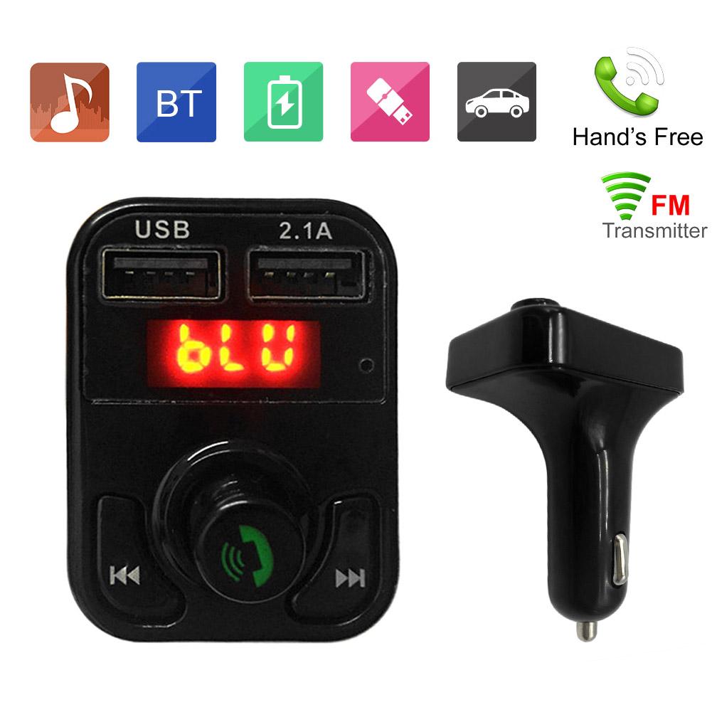 Buy FM Transmitter Handsfree Car Kit MP3 Music