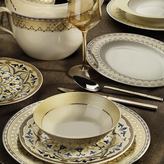 

Kütahya Porcelain Bone Calypso Набор посуды из 62 предметов 10514
