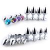 1pcs Smooth Metal Anal Plug, Buttplug, Stainless Steel+Crystal Jewelry Anal Sex Toys for Women Men