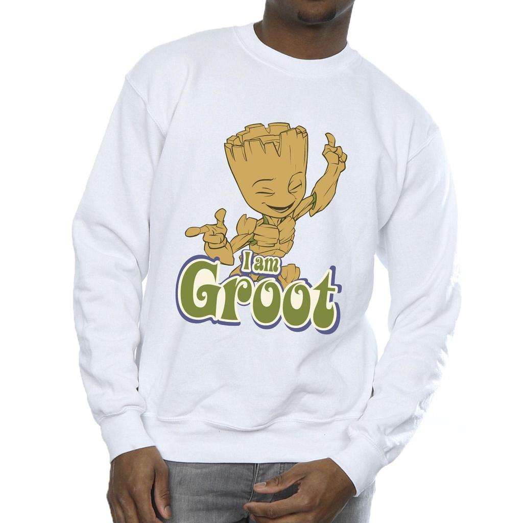 Guardians Of The Galaxy Mens Groot Dancing Sweatshirt
