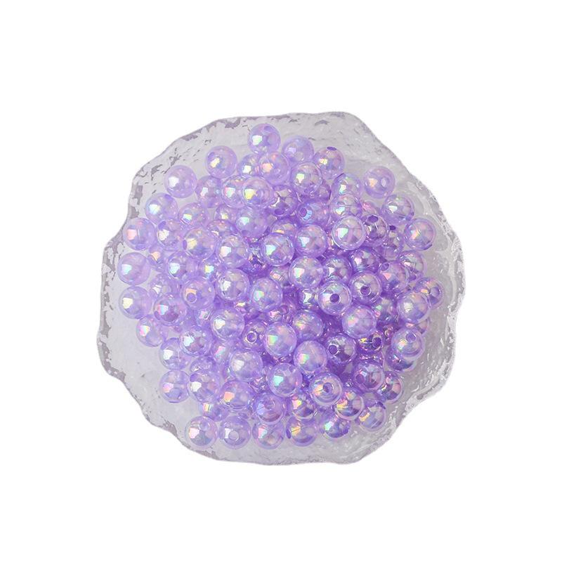 Transparent AB Color Acrylic Rice Beads for DIY Bracelets & Necklaces