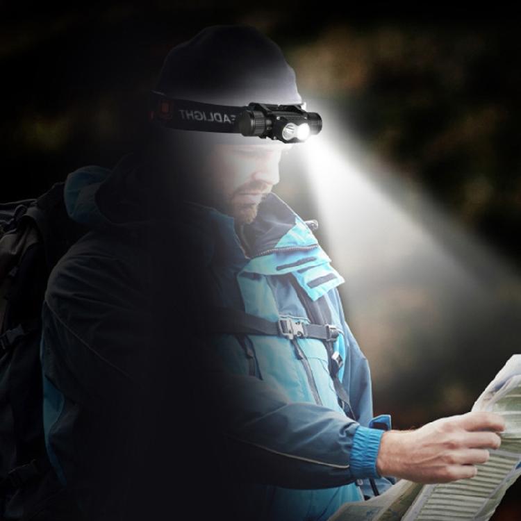 Strong Light Headlamps Rechargeable Head Flashlights Emergencies Head Torches for Emergencies Situations