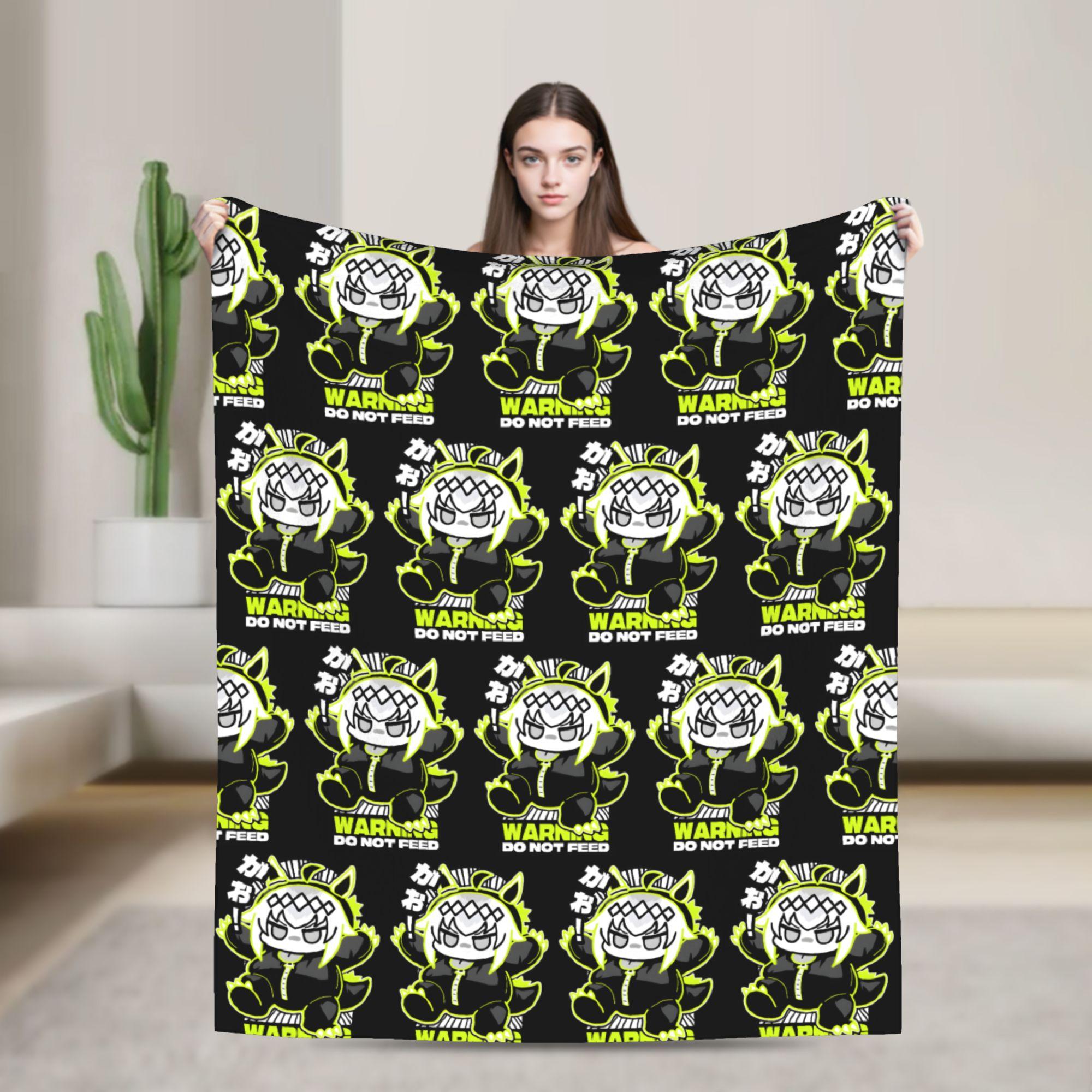 

Agnes Tachyon Umamusume Blanket Fleece All Season Portable Super Warm Throw Blankets for Bed Outdoor Rug Piece 75x90cm