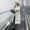 New Knee-length Fashion Down Cotton Clothes Women's Winter Thickened Loose Warm Jacket Cotton-padded Clothes