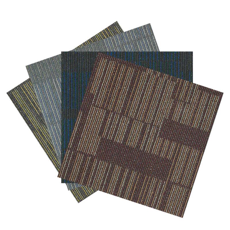 Modular Jacquard Carpet Tiles for Offices, Hotels, Apartments, Airports, Exhibitions, Shops, and Living Rooms